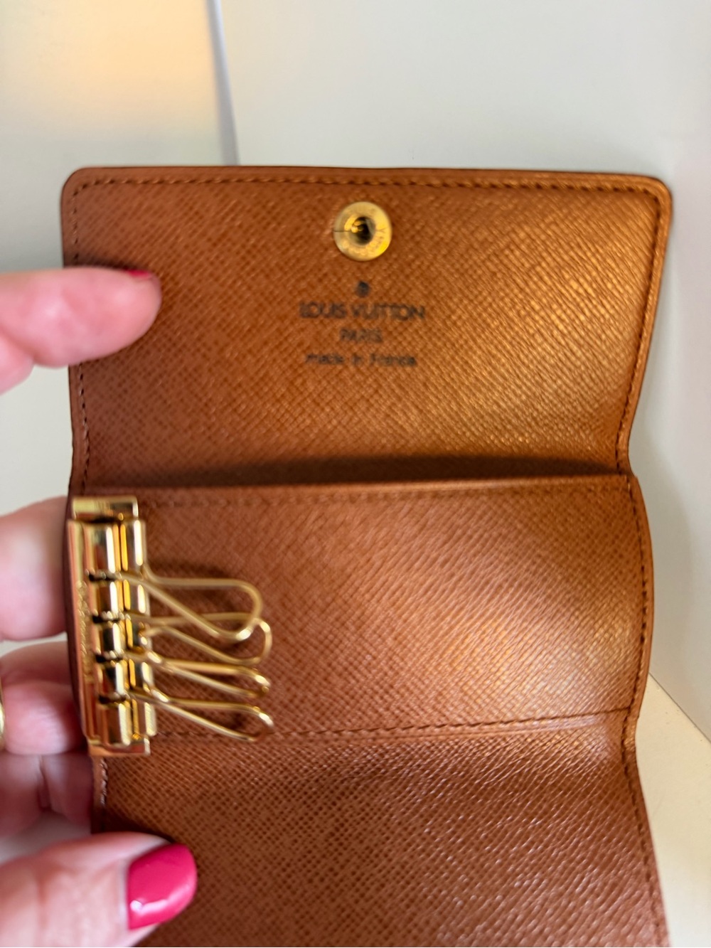Louis Vuitton Monogram 4 Key Holder Wallet - Picture 6 of 7